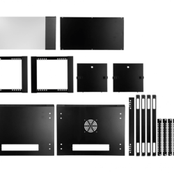 LINKMADE Desarmado 6U 45CM-Fondo Pared Muro Rack
