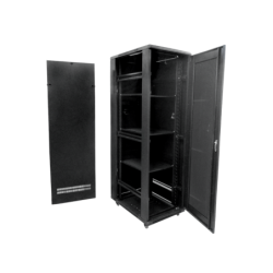 LINKMADE Microperforada 42U 900mm 90cm-Fondo c/Turbina-Bandej-PDU Rack