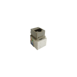 LINKMADE Gris Cat5E U/UTP Punchable Keystone Conector Hembra RJ45