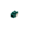 LINKMADE Verde Cat5E U/UTP Punchable Keystone Conector Hembra RJ45