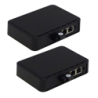 EUROLAN Kit-WDM SM 1-SC 1310/1550nm 20km 2-100mbps 3portSwitch Fibra