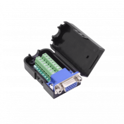 Terminal DB15 Atornillable VGA-H WPHD15FT/FP1MV DE-15/H