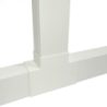 LINKCHIP 60x40mm Derivacion T Blanca Tee CCA-6040-TE. p/Canaleta QN6W.