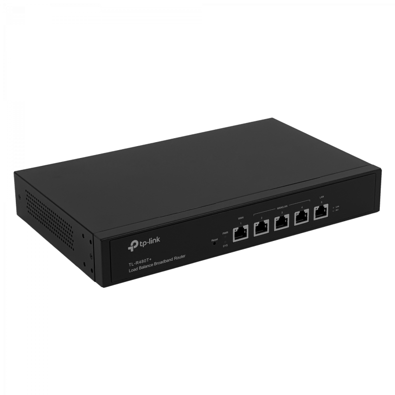 TP-LINK Router 3-WAN/LAN 1-WAN 1-100 Rack 100-240VAC Req-Cable-C13