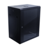 LINKMADE RACK PARED 15U 45CM-FONDO NEGRO INC-2U