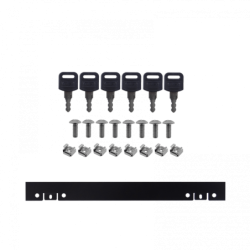 LINKMADE RACK PARED 15U 45CM-FONDO NEGRO INC-2U