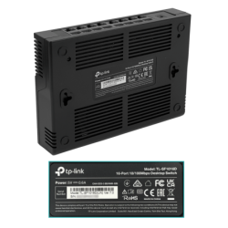 TP-LINK 16-100 Switch Desktop no-Admin no-Rack 10/100 inc9V/0,6A