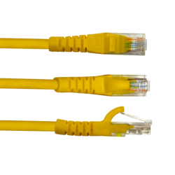 LINKMADE 2MT CAT5E AMARILLO LSZH CABLE PATCH INYECTADO MULTIFILAR