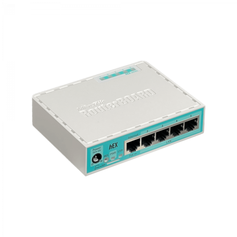 MIKROTIK 880MHz-Dual 256mb 5-1000 mSD USB L4 CajaPlas inc-24V RB750Gr3