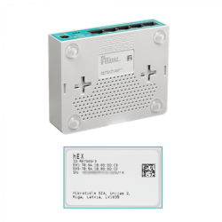 MIKROTIK 880MHz-Dual 256mb 5-1000 mSD USB L4 CajaPlas inc-24V RB750Gr3