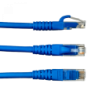 LINKMADE 4un 30cm CAT6 Azul LSZH Cable Patch inyectado Multif 4x0,3mt