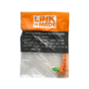 LINKMADE 4un 30cm CAT6 NARANJO LSZH Cable Patch inyectado 4x0,3mt