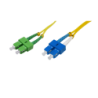 5mt SC/APC-SC/UPC MonoModo SM Duplex Jumper Cable Fibra 3mm 9/125um