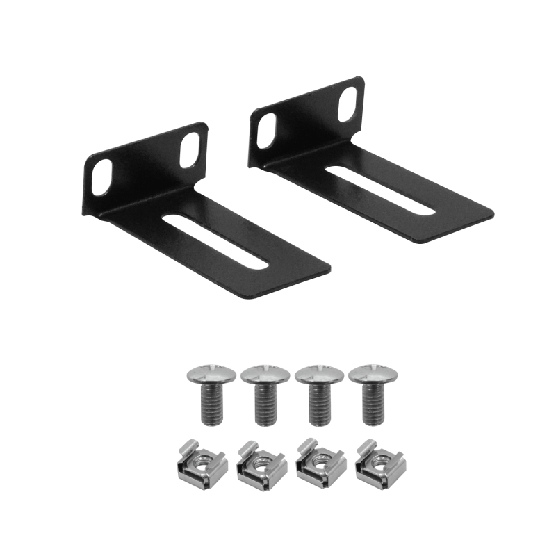 LINKMADE 26mm Aletas Orejas Alas p/Montar 1U en Rack 19 Pulgadas