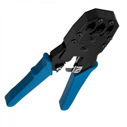 Crimpeadora RJ11 RJ45 RJ12 RJ9 incluye mini Punchadora Peladora