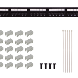 CAT3 25-RJ45 8P8C PATCH PANEL 1U Telefonia
