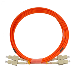 3mt SC-SC OM1 Multimodo MM Duplex Jumper Fibra 62.5/125um LSZH