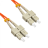 5mt SC-SC OM1 MultiModo MM Duplex Jumper Fibra 62.5/125um 3mm LSZH