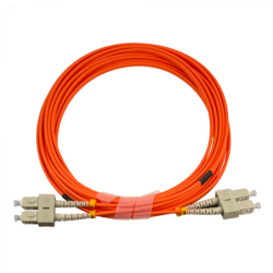 5mt SC-SC OM1 MultiModo MM Duplex Jumper Fibra 62.5/125um 3mm LSZH