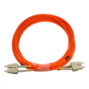5mt SC-SC OM1 MultiModo MM Duplex Jumper Fibra 62.5/125um 3mm LSZH