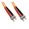 3mt ST-ST OM1 Multimodo MM Duplex Jumper Fibra 62.5/125um LSZH