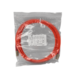 5mt LC-LC OM1 MultiModo MM Duplex Jumper Fibra 62.5/125um LSZH