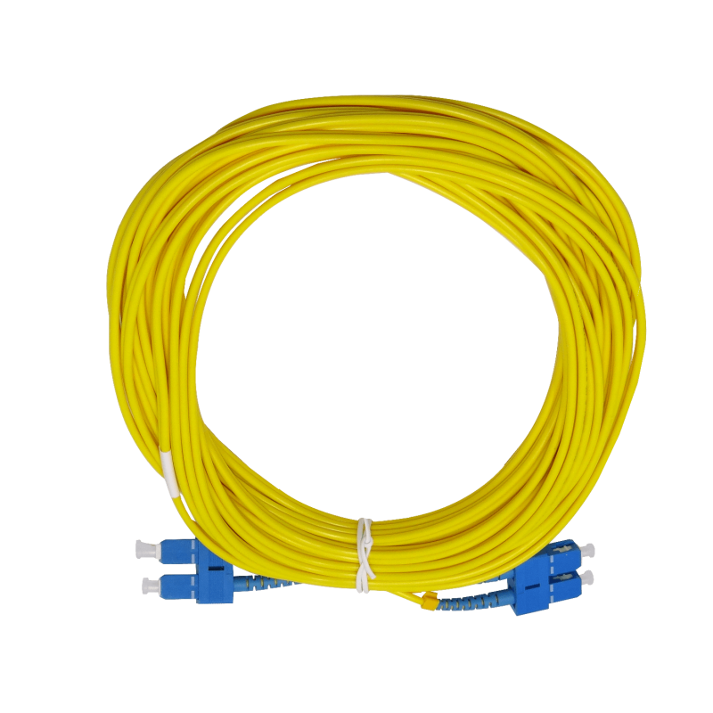 10mt SC-SC/UPC MonoModo SM Duplex Jumper Cable Fibra 9/125um 3mm