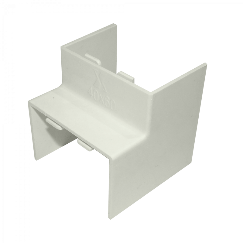 LINKCHIP 60x40mm Angulo interior Blanco CCA-6040-AI. p/Canaleta QN6W.