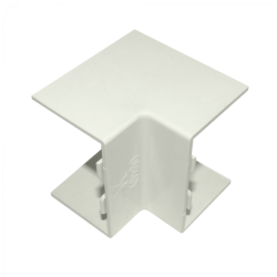 LINKCHIP 60x40mm Angulo interior Blanco CCA-6040-AI. p/Canaleta QN6W.