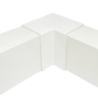 LINKCHIP 60x40mm Angulo interior Blanco CCA-6040-AI. p/Canaleta QN6W.