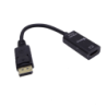 4K HDMI-H a DisplayPort-M Negro Cable-8cm Adaptador Video