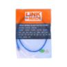 LINKMADE 1,0mt Cat6a U/FTP Azul LSZH Cable Patch Inyectado Multifil 1m