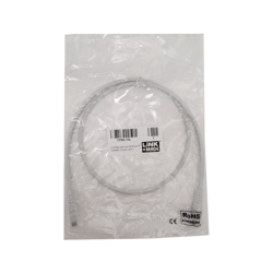 LINKMADE 1MT CAT6 GRIS LSZH CABLE PATCH INYECTADO MULTIFILAR
