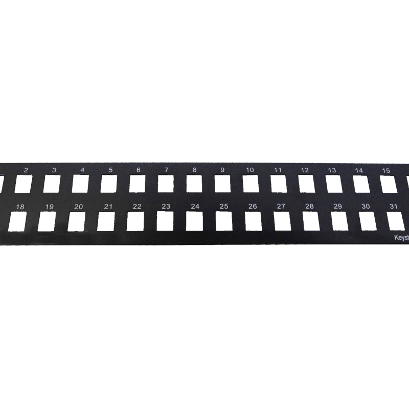 LINKMADE METAL 32-KEYSTONE SIN-SOPORTE PATCHPANEL 2U VACIO UNLOADED