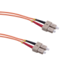 1mt SC-SC OM1 MultiModo MM Duplex Jumper Fibra 62.5/125um 3mm LSZH