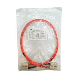 1mt SC-SC OM1 MultiModo MM Duplex Jumper Fibra 62.5/125um 3mm LSZH