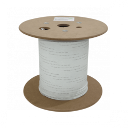 1-Fibra-G652D Blanca 500m DropCable Exter. FTTH SM LSZH 3x2mm