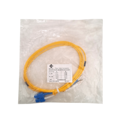 2mt SC-FC MonoModo SM Duplex Jumper Cable Fibra 9/125um 3.0mm