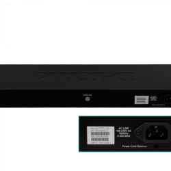 D-LINK 24-1000 4-SFP Switch Smart Rack Fuente-Interna