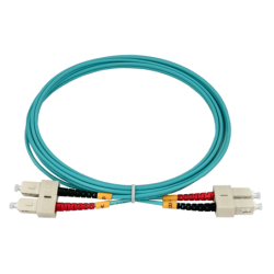 2mt SC-SC OM3 MultiModo MM Duplex Jumper Fibra 3.0mm 50/125um LSZH
