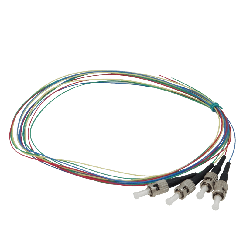 ST/UPC OM1 Multimodo 1,5mt 4-Unidades Pigtail 62.5/125um 0,9mm 150cm