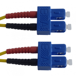 3mt SC-SC/UPC MonoModo SM Duplex Jumper Cable Fibra 9/125um 3mm