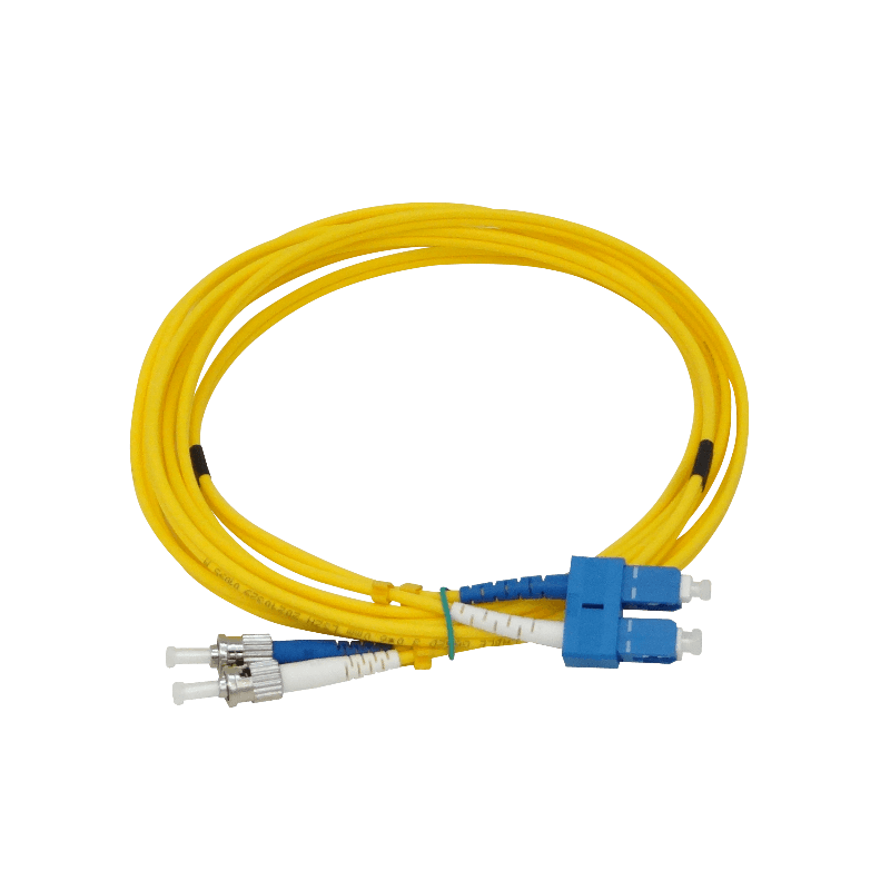 3mt ST/UPC-SC/UPC MonoModo SM Duplex Jumper Cable Fibra 9/125um 3mm