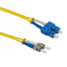 3mt ST/UPC-SC/UPC MonoModo SM Duplex Jumper Cable Fibra 9/125um 3mm
