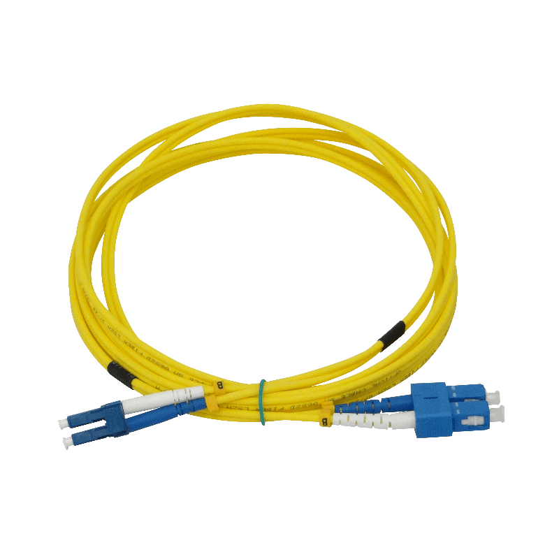 3mt LC-SC/UPC MonoModo SM Duplex Jumper Cable Fibra 9/125um 3mm