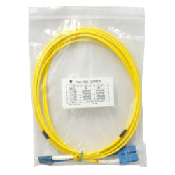 3mt LC-SC/UPC MonoModo SM Duplex Jumper Cable Fibra 9/125um 3mm