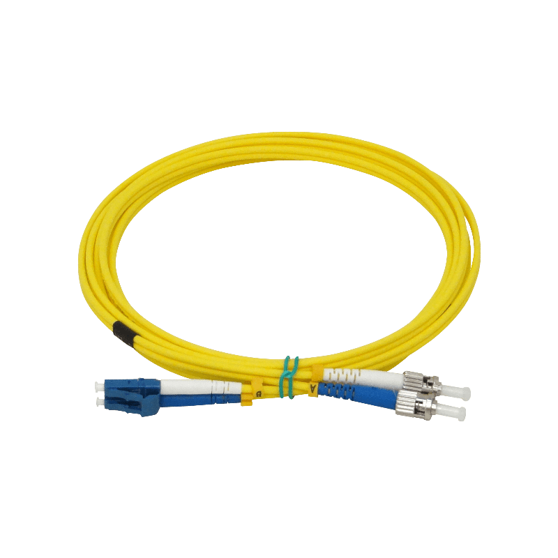 3mt LC-ST/UPC MonoModo SM Duplex Jumper Cable Fibra 9/125um 3mm LSZH