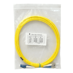 3mt LC-ST/UPC MonoModo SM Duplex Jumper Cable Fibra 9/125um 3mm LSZH