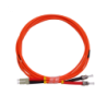 3mt LC-ST OM1 MultiModo MM Duplex Jumper Fibra 3.0mm 62.5/125um LSZH