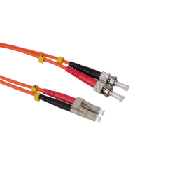 3mt LC-ST OM1 MultiModo MM Duplex Jumper Fibra 3.0mm 62.5/125um LSZH